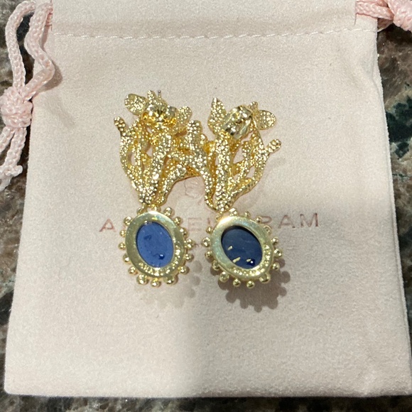 Anabel Aram KelpWith Lapis Drop Earrings - Picture 5 of 5